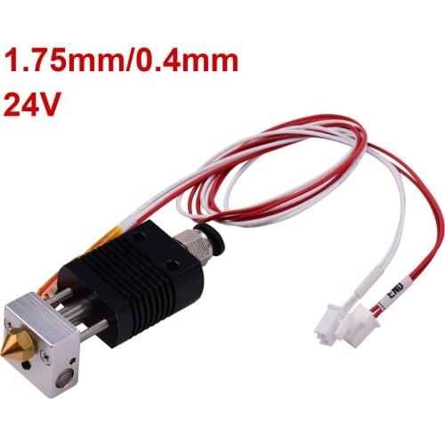 24V Hot End Extruder Kit With Heated Block Heat Sink Heater Thermistor For Anet 3D Printe ET4 ET4X ET4+ ET4Pro ET5 ET5X ET5Pro