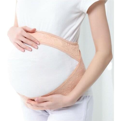 Lace Breathable Dual Purpose Belly Band Pregnant Corset Belt Maternity Pregnancy Support Prenatal Care Athletic
