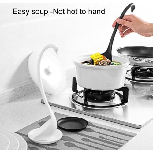 Swan Ladle Spoons Unique Swan Shaped Ladle Special Swan Spoons Useful Kitchen Cooking Tool Plastic Ladle Home Table Decor