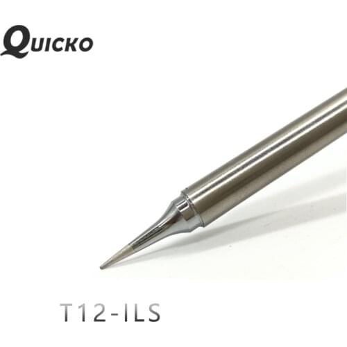 QUICKO T12-ILS T12-IL Series Soldering Iron Tips welding heads for FX9501 FX951 Handle Quicko T12 OLED&LED soldering station