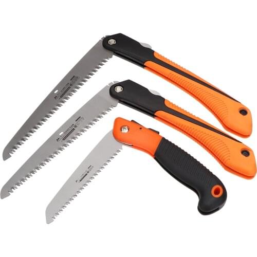 1pc Folding Saw Extra Long 6" 8" 10" Blade Hand Saw For Wood Camping, Dry Wood Pruning Saw With Hard Teeth