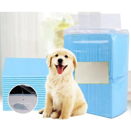 20/100pcs Pet Dog Training Pee Pads Disposable Diaper for Dogs Super Absorbent Healthy Clean Nappy Mat Diaper Pets Cats Products