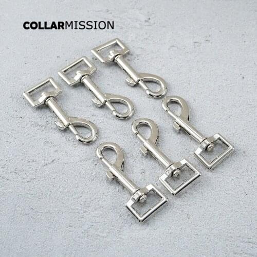 20mm silver metal non-welded for outdoor luggage bag dog leash webbing bag connection accessories PK20Y