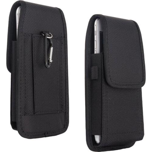 Mobile Phone Waist Bag 5.2-6.3inch for iphone for Samsung for xiaomi huawei Hook Loop Holster Pouch Belt Waist Bag Cover Case