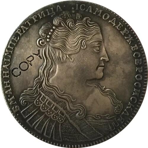1734 Anna Russia COINS COPY 40mm