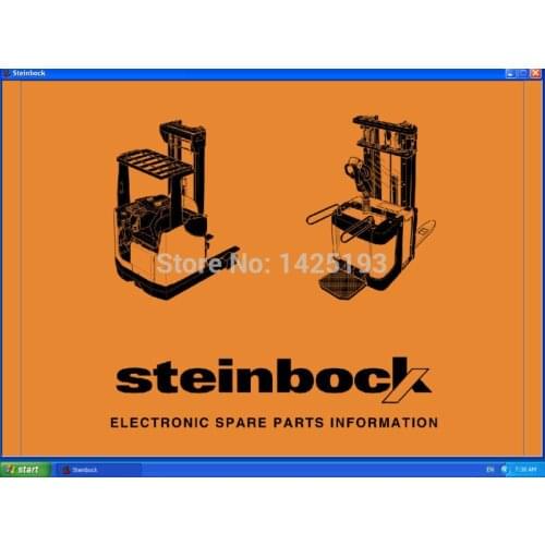 STETI (Steinbock) v3.6 Forklift Parts catalogs