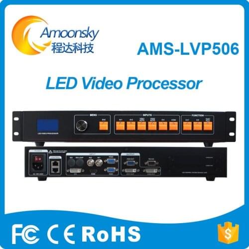 Led video wall module controller led videowall av hdmi dvi vga switch box lvp506 led video processor for led screen p5 indoor