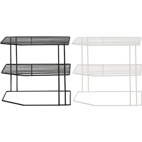 1Pcs Tier Cabinet Corner Shelf Multipurpose Organization Rack for Cups Dishes Cupboard Pantry Kitchen Organizer