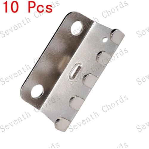 10 Pcs/Lot Silver Electric Guitar Tremolo Bridge Body Mount Claw Fits ST / Floyd Rose Tremolo Bridge