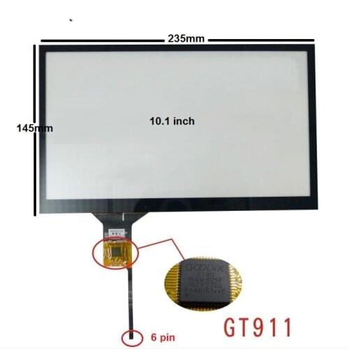 235*145 On-board navigation 10.2-inch capacitive touch screen /DVD touch screen /10.1 inch 6-wire free delivery