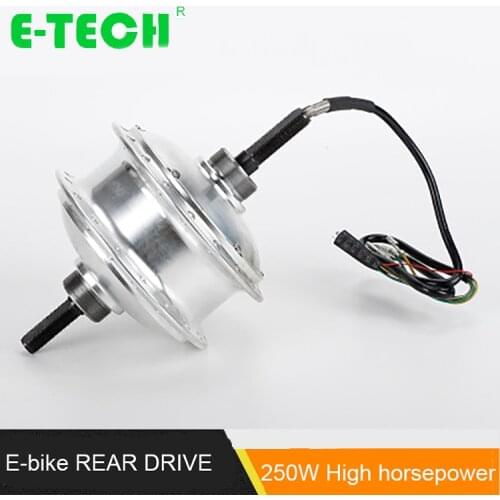 250W rear drive electric motor hub motor wheel for 26 inch e bike