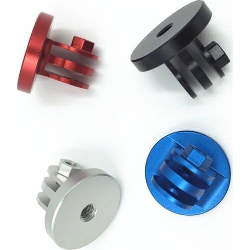 For Gopro Accessories Aluminum Alloy Go pro Mount Adapter 1/4 Tripod Mount Adapter for Gopro Hero 6 5 4/ 3 / 2 SJ4000 5000