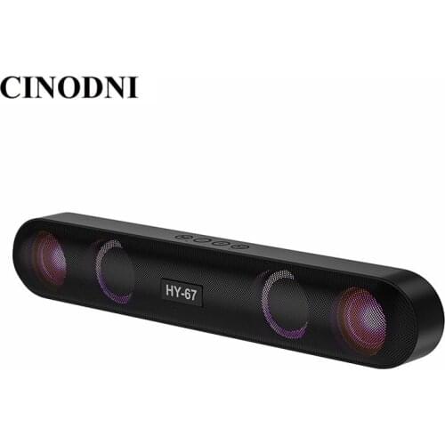 Wireless Computer Speaker PC Tablet Sound Box Indoor MP3 Notebook MUSIC USB Mini Speaker Laptop short Soundbar HY-67