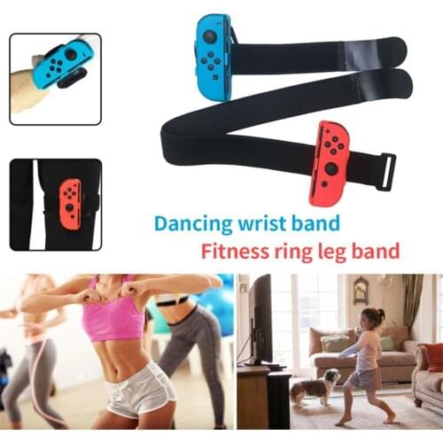 Game Wristband For Nintend Switch Adjustable Elastic Dancing Wrist Band Joy-con Controller For NS Game Accessories