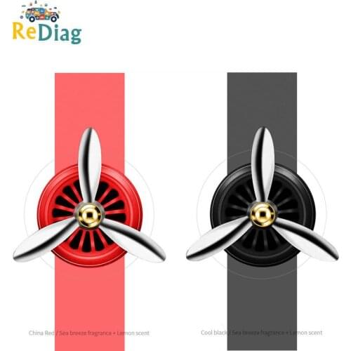 Air Freshener Car Smell LED Mini Conditioning Vent Outlet Perfume Clip Fresh Aromatherapy Fragrance Alloy Auto Good Accessories