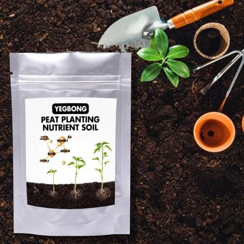 Garden Greening Mix Nutrient Soil Tree Seedling Plant Cultivation Soil Peat Planting Nutrient Soil Natural Bonsai Tree Soil
