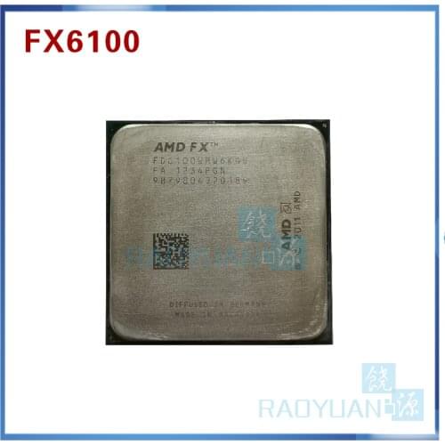 AMD FX-Series FX6100 3.3GHz SIX-Core CPU Processor FX 6100 FD6100WMW6KGU 95W Socket AM3
