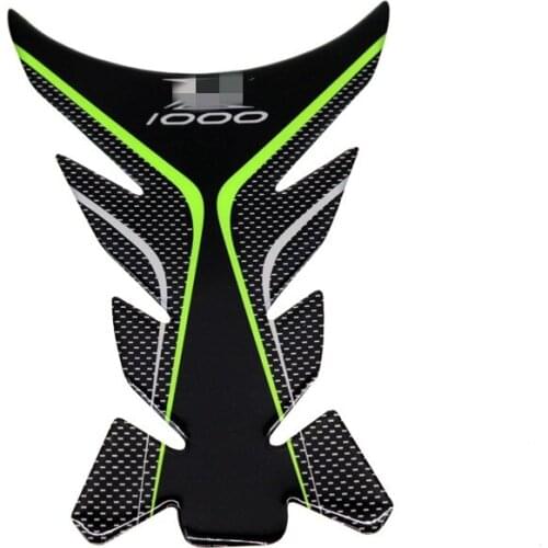 Carbon Fiber Tank Pad Gas Cap Decal Protector Cover For Kawasaki Ninja Z1000 z1000