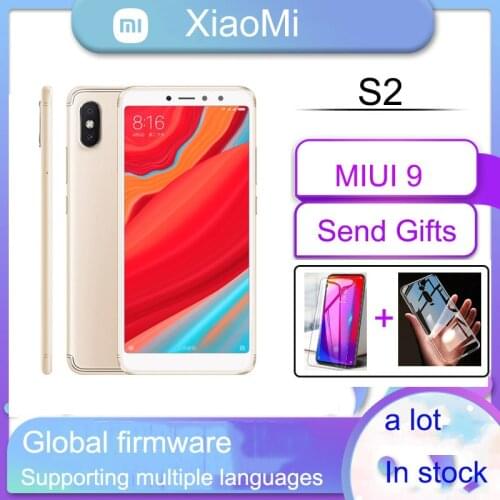 Xiaomi Redmi S2 Smartphone / Redmi Y2 Mobile Phone 4GB+64GB 16MP 5.99" 3080mAh Snapdragon 625 Android Cellphone 4G LTE