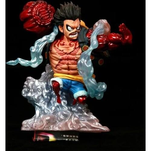 Anime One-Piece LG 258 Fourth Gear Ape King Luffy Big Hand Luffy Statue Boxed Figure