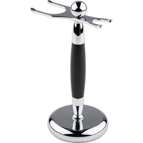 Razor Stand Wet Shaving Brush Stand Safety Razor Holder Stainless Steel Resin Males Facial Cleaning Tool Rack