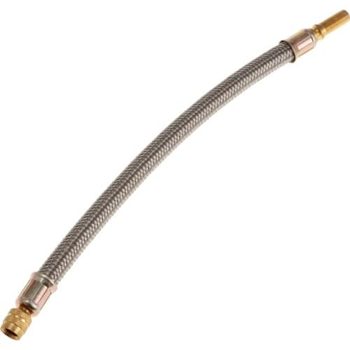 250mm Flexible Braided Tire Tyre Valve Extension Adapter for Car Bus