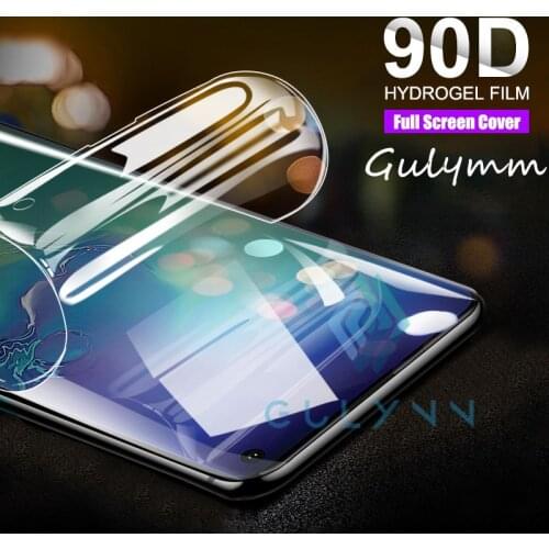 90D Curved Full Protective Hydrogel Film On The For Samsung Galaxy A10 A51 A20 A30 A40 A50 A70 M20 J4 A2 Core Screen Soft Film