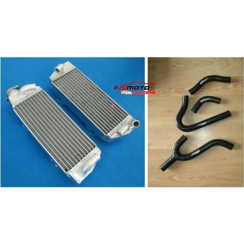 Aluminum Radiator & Hose 1998-2003 For KTM 250/300/380 EXC/MXC/SX 1998 1999 2000 2001 2002 2003
