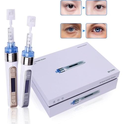 Mesotherapy facial water injection gun skin beauty care no-needle device meso 3D Smart Injector Wrinkle Pigment Removal Meso Pen