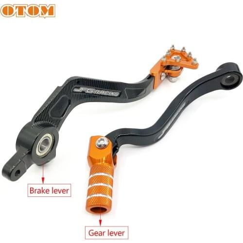 OTOM Motorcycle Foot Brake Lever & Gear Shifting Lever CNC Pedal Set For KTM SX XC XCW SXF XCF XCFW EXCF EXC 125 144 150 250 450