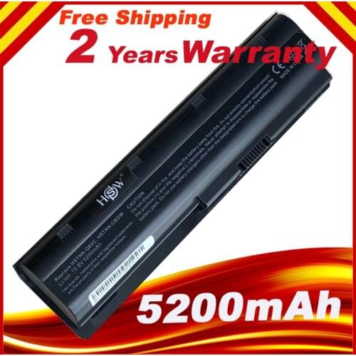 New 5200mAH Laptop Battery For HP Pavilion Dm4 G4 G6 G7 CQ42 CQ56 CQ62 G32 G42 G56 G62 G72 Dm4t MU06 MU09 MU09XL