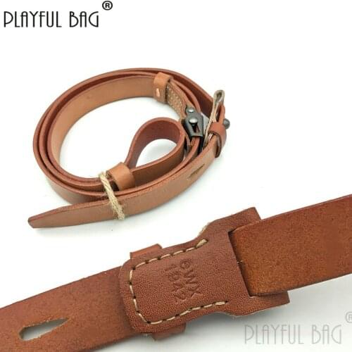 PB Playful bag CS sport Cute tiger Mauser 98k Replica Leather strap CS Game decorative toy model strap Movie props QC43S