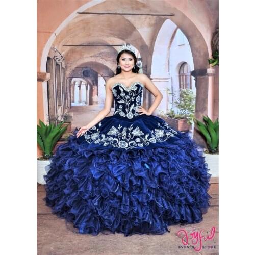 Three Piece Charro Quinceanera Dresses with Butterflies Embriodery Sweet 16 Dress Removeable Ruffles Skirt vestidos de 15 años
