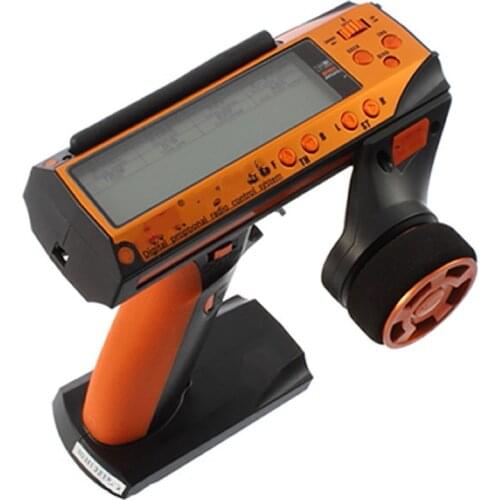 Portable FS-GT3C Digital Radio Remote Control 2.4G Transmitter Receiver for RC Car Boat Control Accessories