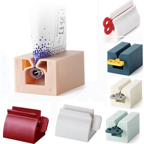 Manual Toothpaste Dispenser Tube Squeezer Toothpaste Squeezer Facial Cleanser Press Rolling Holder Bathroom Accessories for Kids