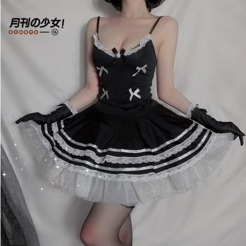 Sexy lingerie female cute princess dress condole maids play clothes uniform temptation slaves