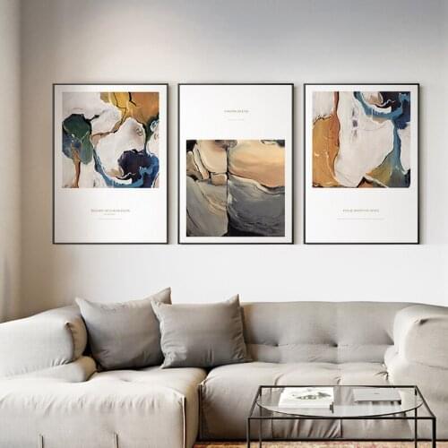 Nordic Decoration Abstract Art Canvas Painting Minimalist Wall Art Posters and prints Wall Pictures for Living Room Home Decor