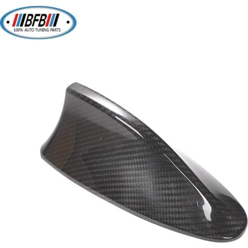 Carbon Add on style Antena Cover For bm 5Series F10 Ture Carbon Antena Cap Cover Trim