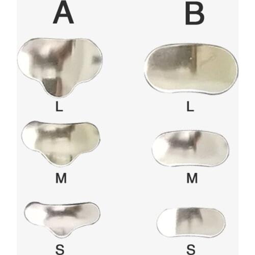 100 Pcs/Set Dental Sectional Contoured Matrices Matrix Ring Delta Wedges Filling S/M/L Matrix Bands dental material