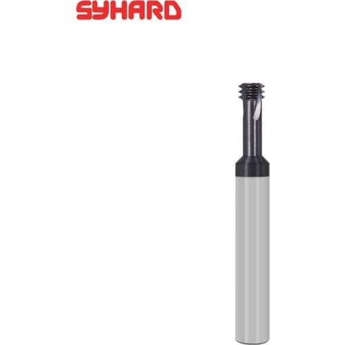 Three Teeth Thread Milling Cutter For Threading Process Steel Stainless Steel Use M1-M12