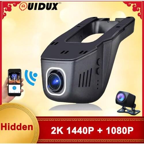 QUIDUX Car Dvr WIFI DVRs Camera Dual Lens Registrator Dashcam Digital Video Recorder Camcorder Full HD 1080P 30FPS Night Version