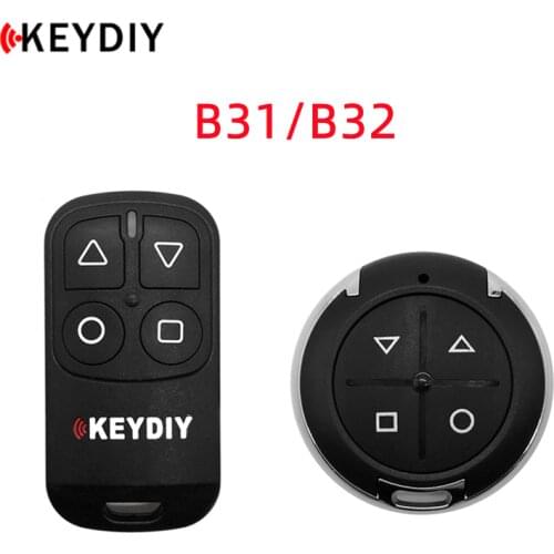 KEYDIY 10pcs/lot 4 Buttons General Garage Door Remote B31/B32 for KD900/URG200/KD-X2/KD MINI Remote Generater