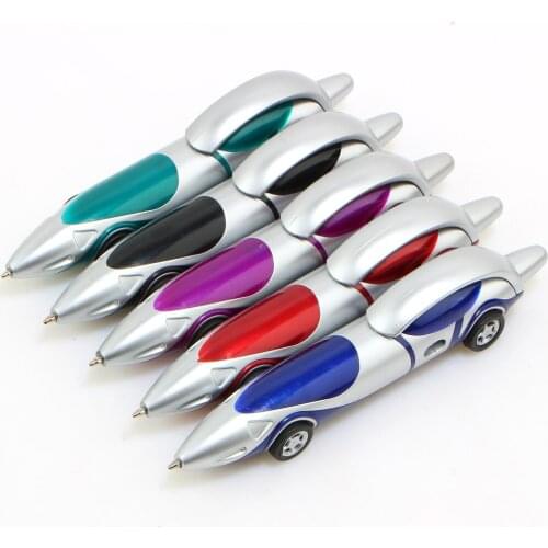 1pcs Funny Novelty Design Ballpoint Pen Racing Car Child Kids Toy Gift Shape Office Child Kids Toy Drawing Toys
