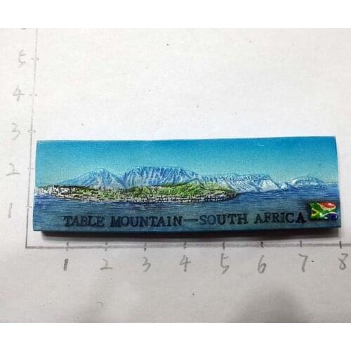 South Africa 3D Fridge Magnets Cape Town Table Mountain Magnetic Refrigerator Stickers Travel Souvenirs Home Decoration
