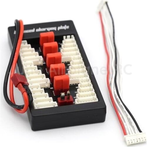 Original 2S-6S Lipo Battery Parallel Charging Board Charger Plate T Plug for Imax B6 B6AC B8 6 in 1