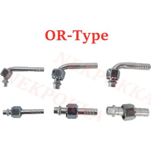 Automotive air conditioning general pipe aluminum joints,aluminum fitting OR 3/8 1/2 5/8,Air conditioning aluminum joint
