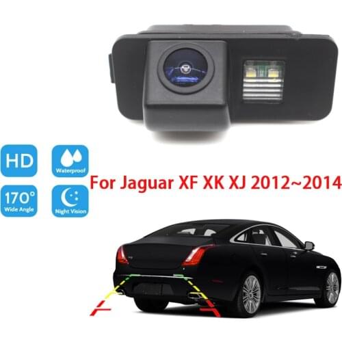 Car Reverse Camera For Jaguar XF XK XJ 2012 2013 2014 CCD Full HD Backup Parking Rear View Camera Waterproof high quality RCA