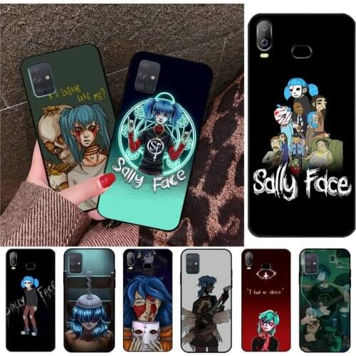 Sally Face Game Luxury Phone Case For Samsung Galaxy A21S A01 A11 A31 A81 A10 A20E A30 A40 A50 A70 A80 A71 A51