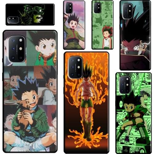 Freecss Gon Hunter x Hunter Anime For OnePlus 9 Pro 7 8 Pro 7T 8T 9R Case For Realme 8 Pro GT C3 C15 C21 Q3 6 7 Pro 7i Cover