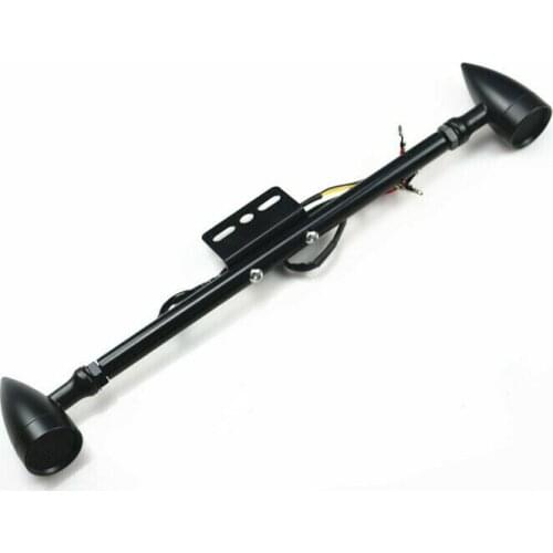 Black Front or Rear Led Turn Signal Light Bar for Cruiser Touring Custom Big Dog